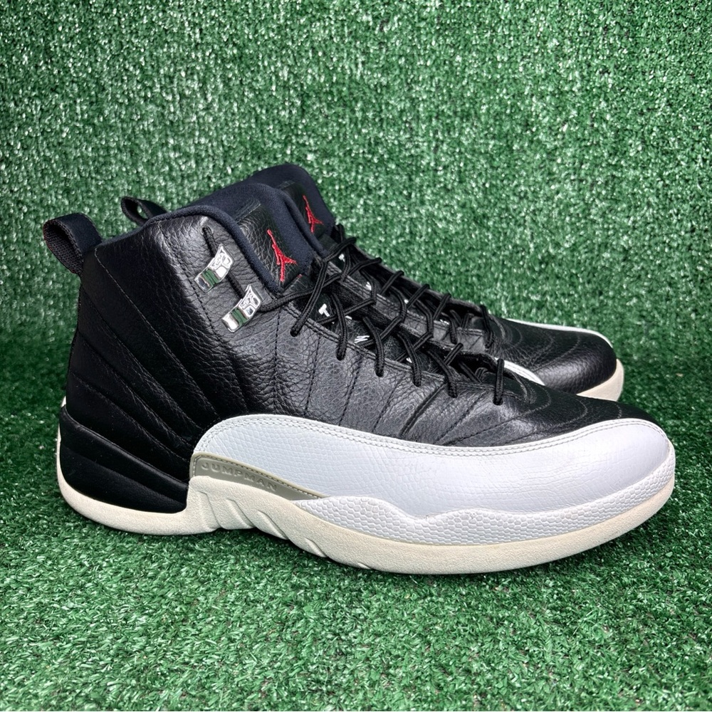 2012 Air Jordan Retro XII Playoffs Mens Size 11.5 130690 001 OG Black White